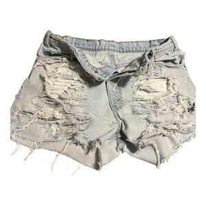 Vtg distressed Levi orange tab shorts